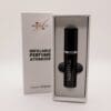 Refillable perfume atomizer in presentation box.