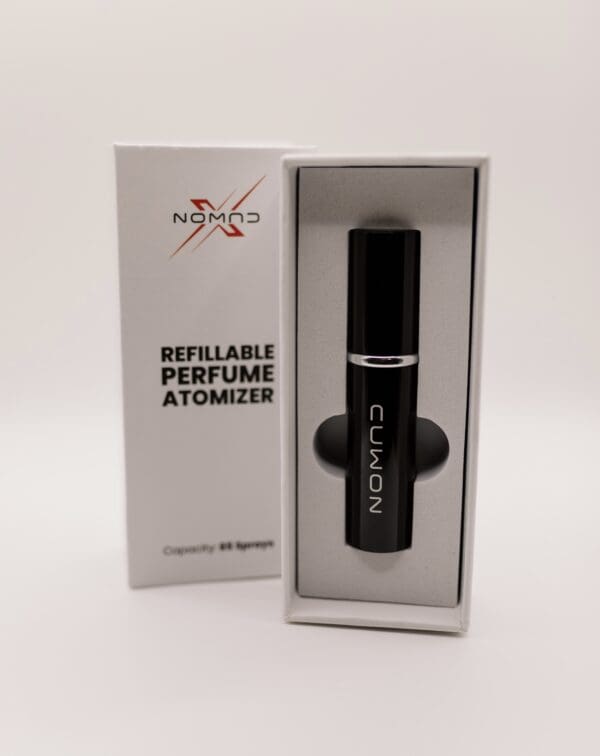 Nomad Refillable Perfume Atomizer Noir - Image 2