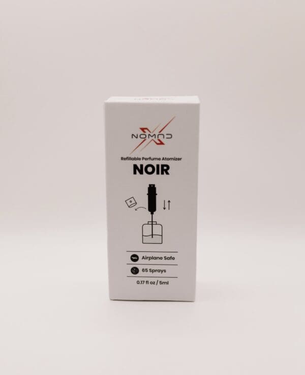 Nomad Refillable Perfume Atomizer Noir